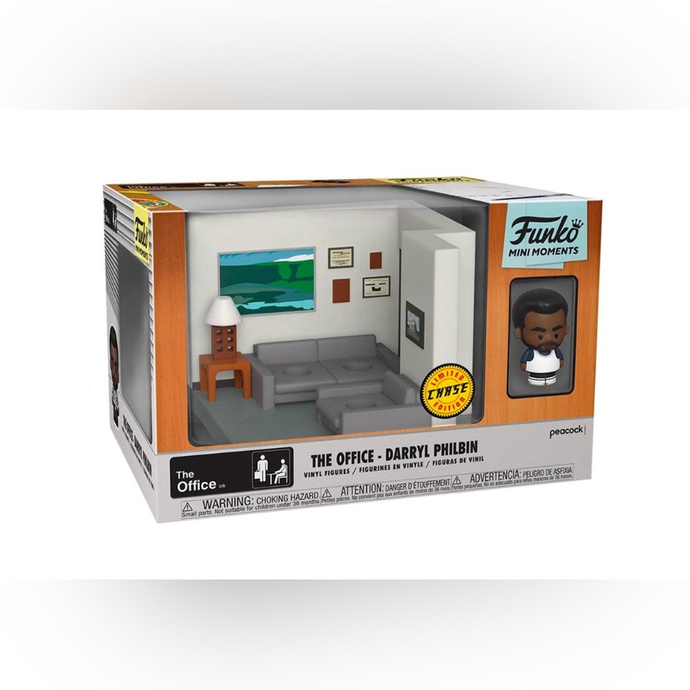 Brand New Funko The Office Darryl Mini Moments CHASE Mini-Figure Diorama Playset - Picture 2 of 8